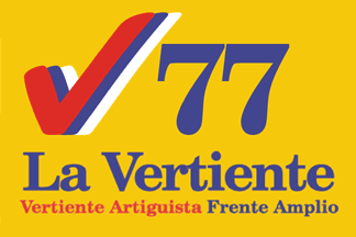 [Flag used by Vertiente Artiguista]